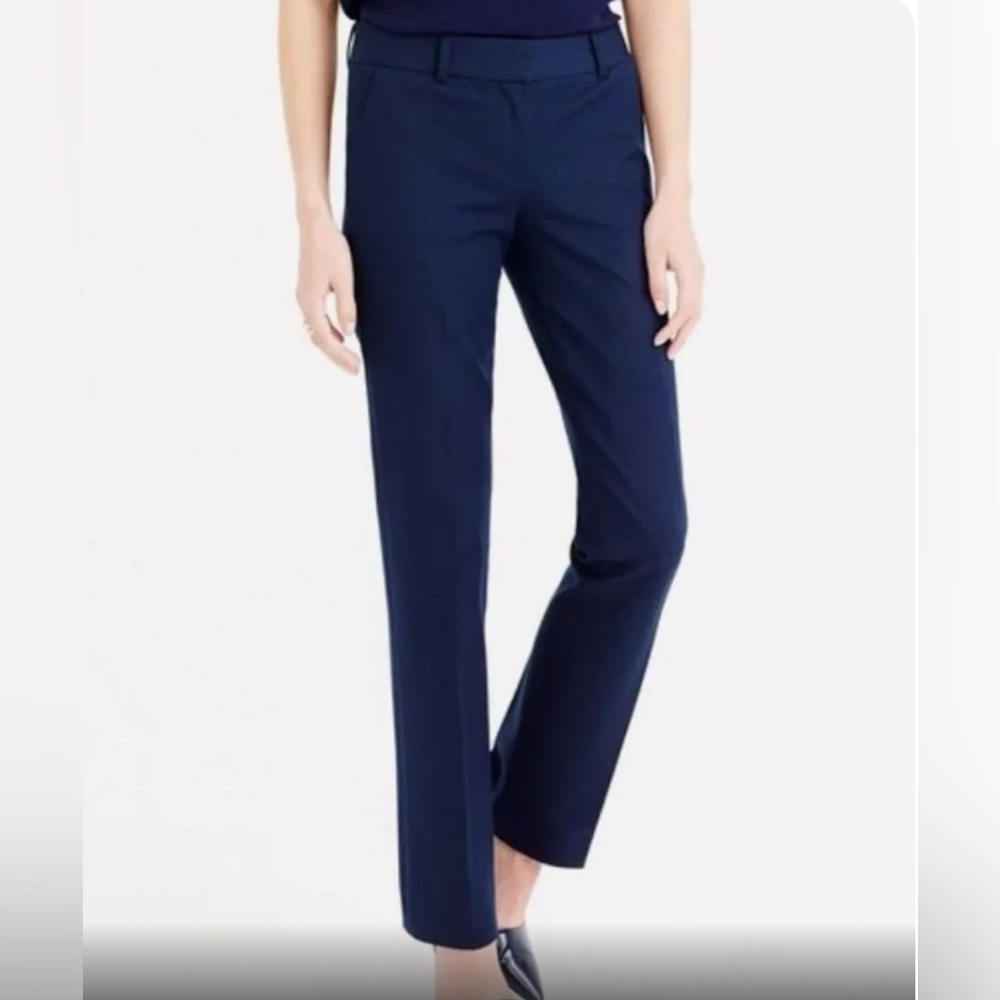 J.Crew Campbell Navy Wool Trouser